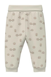 thumbnail: Beige jongens s.Oliver babybroek van katoen met elastische tailleband