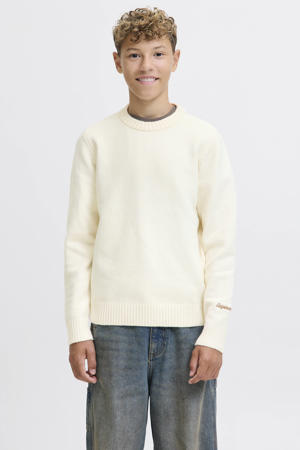 pullover ecru gebreid
