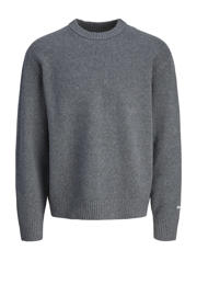 thumbnail: JACK & JONES JUNIOR pullover grijs melange gebreid