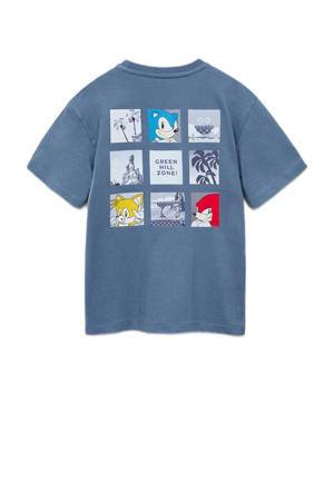 Sonic T-shirt blauw