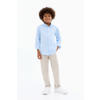 Mango Kids straight casual broek wit