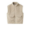 NAME IT KIDS teddy gilet beige