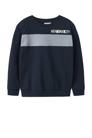 sweater donkerblauw