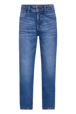 relaxed loose fit jeans medium blue denim