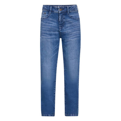 Retour Jeans relaxed loose fit jeans medium blue denim Blauw Jongens Stretchdenim - maat 164 afbeelding