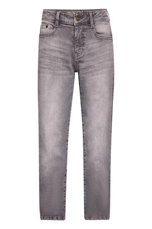 relaxed loose fit jeans grey denim