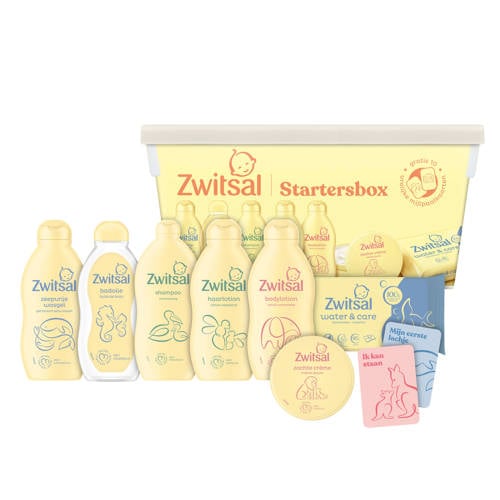 Zwitsal Baby Startersbox - 7-delig Geschenkset | Geschenkset van Zwitsal afbeelding