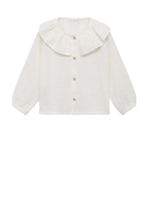 blouse wit broderie