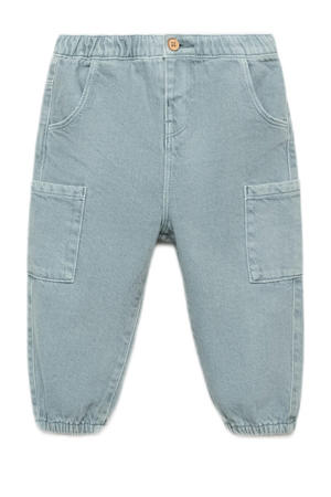 waist regular fit jeans lichtgroen