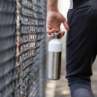 thumbnail: Dopper Steel Drinkfles - Stainless Steel - 800 ml
