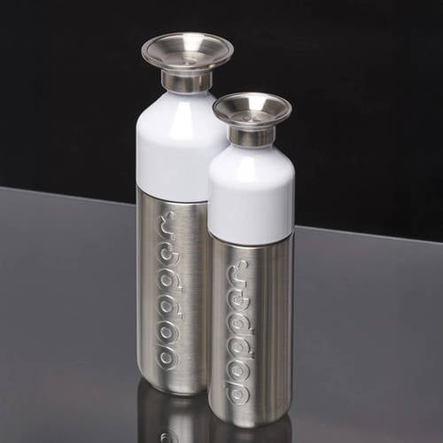Dopper Steel Drinkfles - Stainless Steel - 800 ml Waterfles Zilver