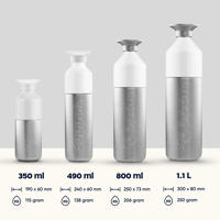 thumbnail: Dopper Steel Drinkfles - Stainless Steel - 800 ml