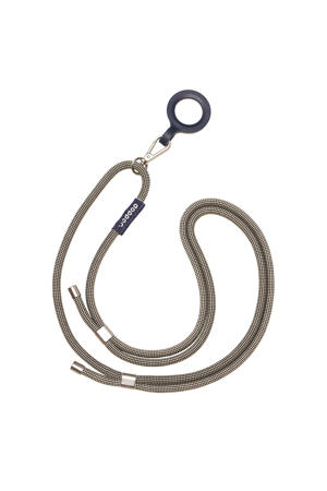 Cord - Sandy Black - verstelbaar - compatibel met elke Dopper