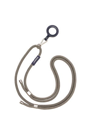 Cord - Sandy Black - verstelbaar - compatibel met elke Dopper