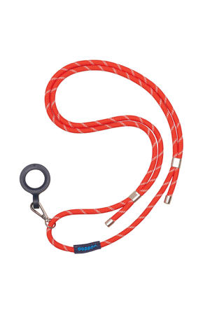 Cord - Silver Red - verstelbaar - compatibel met elke Dopper