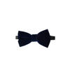 Shoeby fluwelen vlinderdas donkerblauw