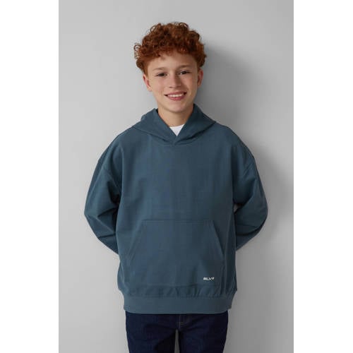 s.Oliver sweater blauw Effen