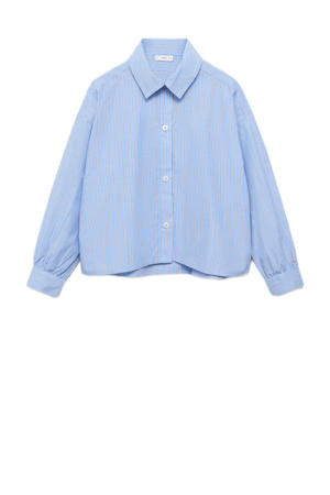 blouse blauw