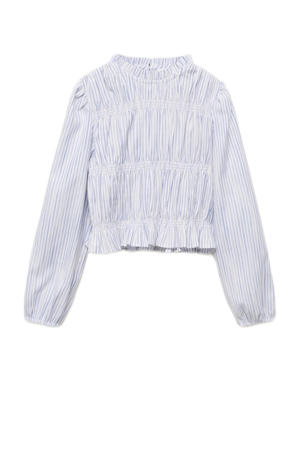 blouse lichtblauw