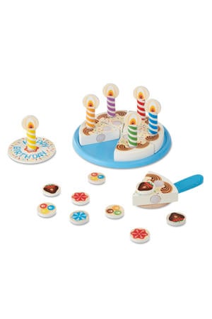 Wooden Birthday Cake
