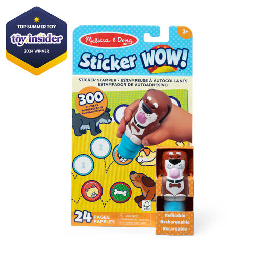Melissa & Doug Sticker Wow! Dog Knutselpakket | Knutselpakket van Melissa & Doug afbeelding