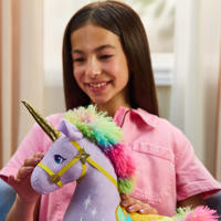 thumbnail: Unicorn Academy Plush (38 cm) Unicorn Wildstar (met licht & geluid)