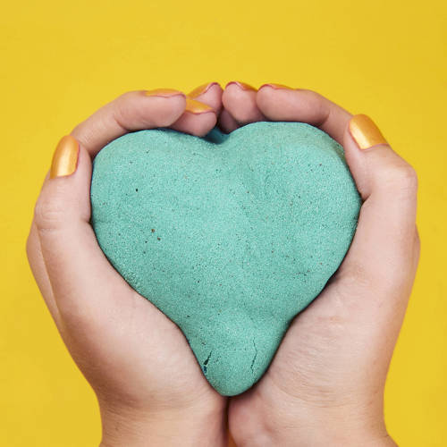 Kinetic Sand Glitter Sand Twinkly Teal (907 g) Klei