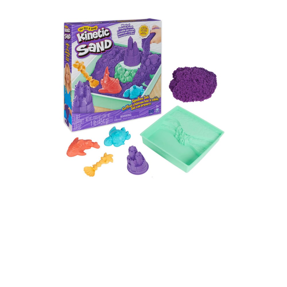 Kinetic Sand Sand Box Purple