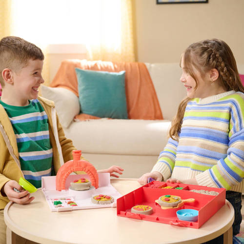 Kinetic Sand Squish Pizza Set Klei | Klei van Kinetic Sand