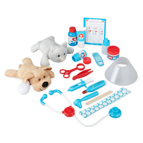 Melissa & Doug Examine & Treat Pet Vet Play Set Speelset afbeelding