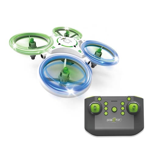 Gear2play Sky Lightning Drone XS - met LED verlichting - incl. oplaadbare batterij Speelgoeddrone afbeelding