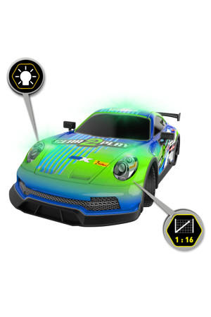 RC Night Flash Raceauto 1:16 - LED verlichte carrosserie