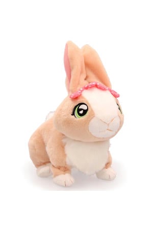 Club Petz Betsy Konijn Bruin - Interactieve pluchen knuffel - incl. batterijen
