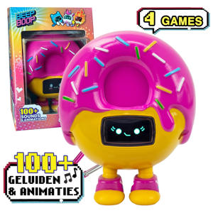 Beep Boop Mochi – Digitale mini-robot met emoties, 4 games en 100+ geluiden & animaties - Verzorgen en spelen - Interactief speelgoed