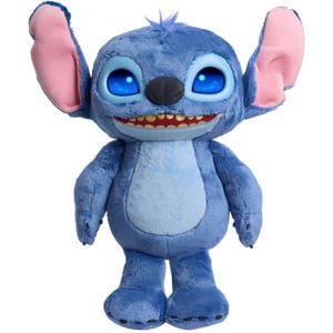 Disney Stitch - Many Moods Stitch - Interactieve Pluchen Knuffel - Met Geluid & LCD-ogen