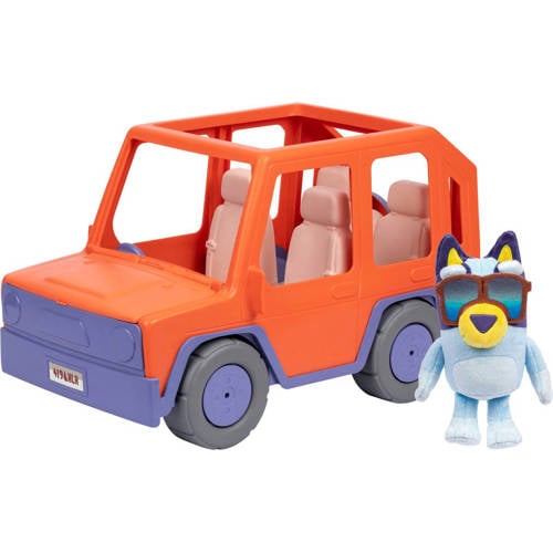 Moose Toys Bluey - Bluey Buddies Big Heeler 4WD Speelset - Inclusief pluchen Bluey afbeelding