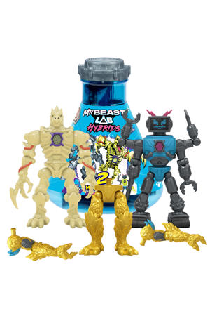 MrBeast - Lab Hybrids Multi Pack B3A5TBOT vs ATOMIC TERRANA CLAW - Bouw Jouw Eigen Beest! - Mix & Match Actiefiguren