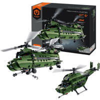 thumbnail: IM.MASTER  Militair Transport Helikopters 2-in-1 Constructiespeelset - Mechanisch