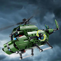 thumbnail: IM.MASTER  Militair Transport Helikopters 2-in-1 Constructiespeelset - Mechanisch