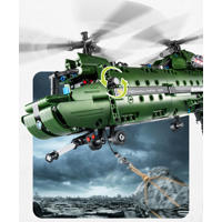 thumbnail: IM.MASTER  Militair Transport Helikopters 2-in-1 Constructiespeelset - Mechanisch