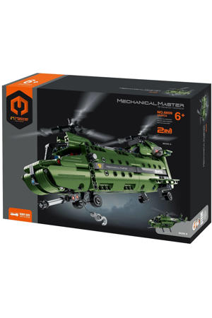  Militair Transport Helikopters 2-in-1 Constructiespeelset - Mechanisch