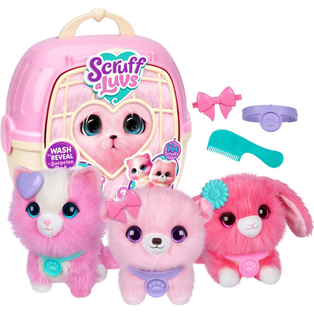 Moose Toys Scruff a Luvs - Mystery Huisdier Roze (Puppy, Kitten of Konijntje)