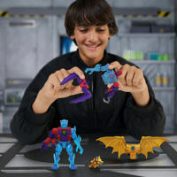 thumbnail: Moose Toys MrBeast - Lab Hybrids Multi Pack SHADOW-WEB vs PLASMA PANTHER - Bouw Jouw Eigen Beest! - Mix & Match Actiefiguren
