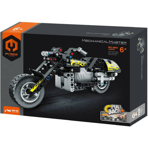 IM.MASTER Pull Back Motor Constructiespeelset Constructiespeelgoed afbeelding