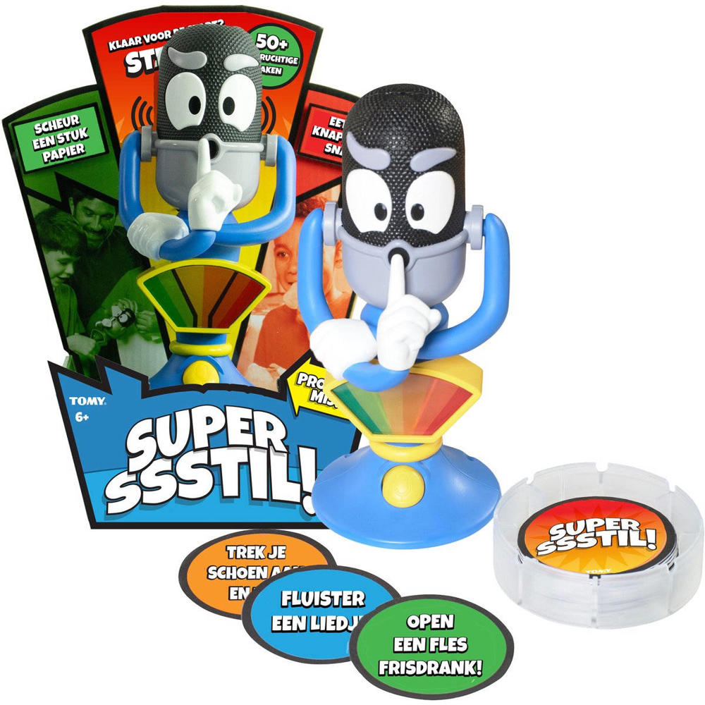 Tomy Super Ssstil! - Spannend actiespel voor de hele familie