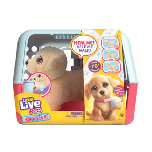 Little Live Pets - Ouchies Puppy Cooper - Interactieve knuffel