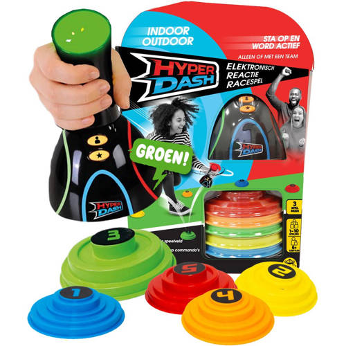 Golden Bear Toys Hyper Dash - Elektronisch actiespel voor de hele familie Bordspel afbeelding