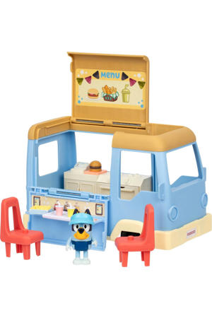 Bluey - Bluey's Foodtruck Chef Bluey - Speelset incl. Bluey speelfiguur en accessoires