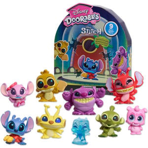 Disney - Doorables Stitch Experiments Collection Peek - 9 Mini Figuren uit Lilo & Stitch