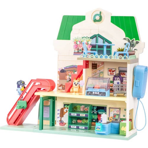 Moose Toys Bluey - Supermarkt Speelset - incl. Bluey & Bingo speelfiguren afbeelding